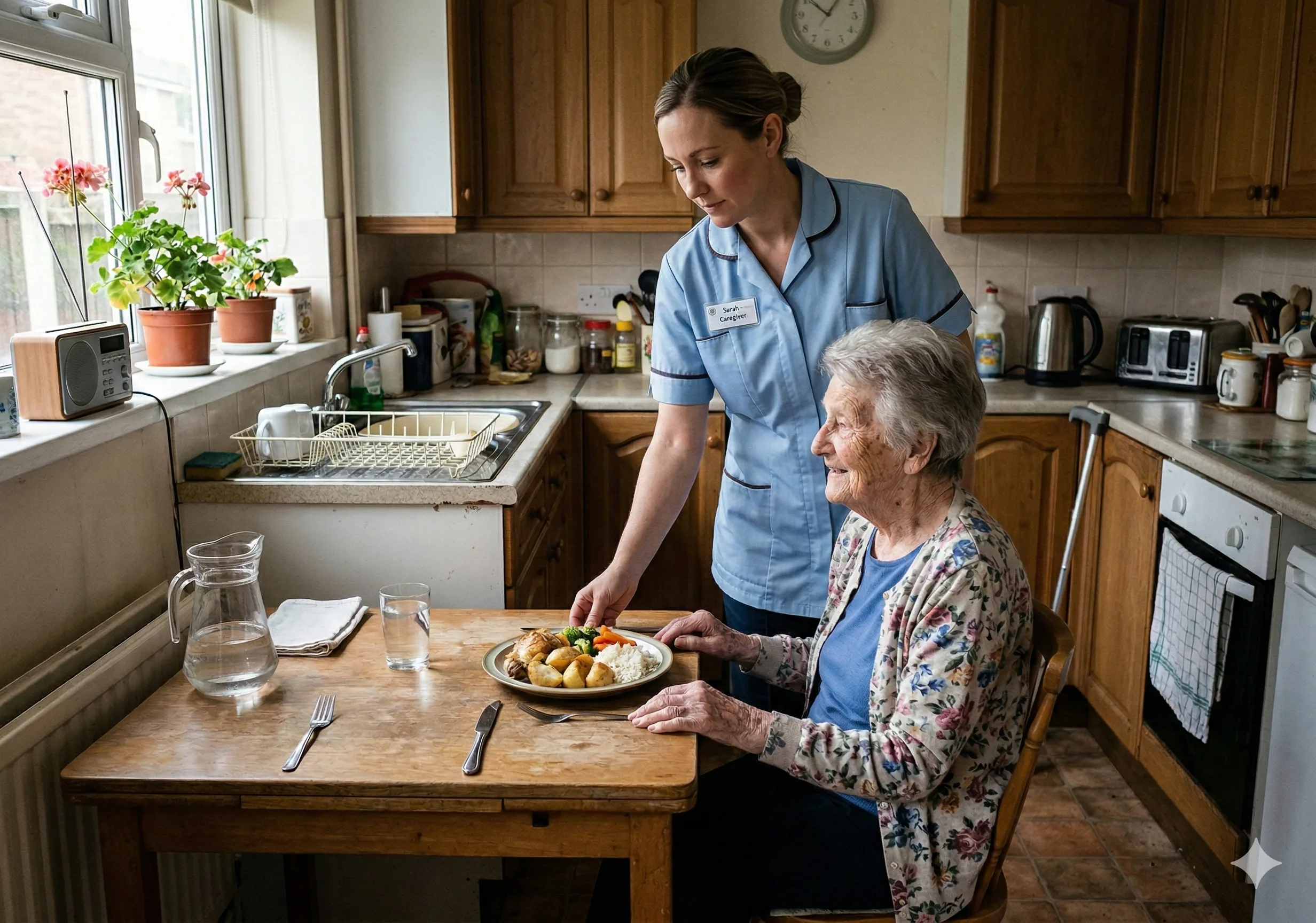 Aide au repas et suivi nutritionnel